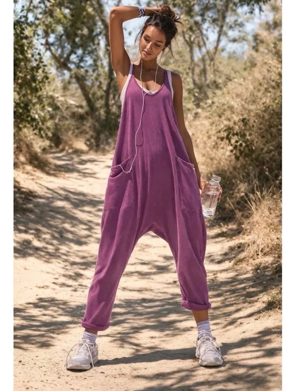 FP Movement Hot Shot Onesie~ Deep Mulberry